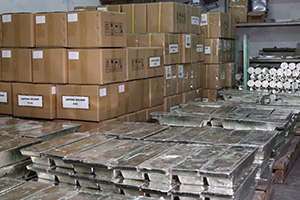 Stock d'entreposage