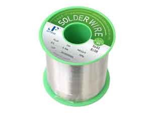 Fil à souder à l'indium