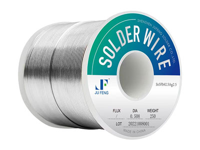 Fil à souder à haute teneur en plomb Sn5Pb92.5Ag2.5