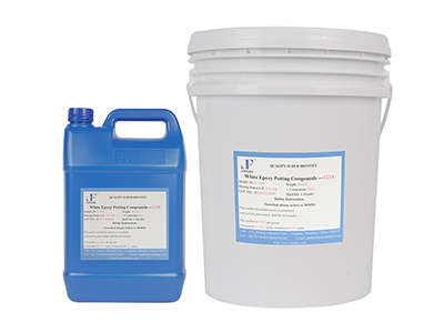 Composants polyépoxydes blancs pour encapsulation, JF-123AB