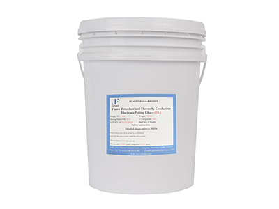Colle retardatrice de flamme et conductrice thermique pour encapsulage, JF-124AB