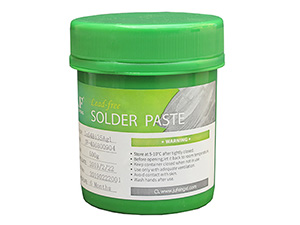 Pâte à souder SMT sans plomb à température moyenne Sn64Bi35Ag1